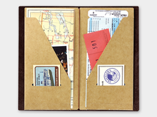 Load image into Gallery viewer, 020 Kraft File TRAVELER'S Notebook - Regular Size