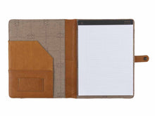 Load image into Gallery viewer, Large Writing Portfolio - Modern Saddle Leather