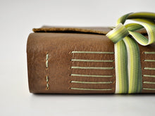 Load image into Gallery viewer, Majolica One of a Kind Leather Journal