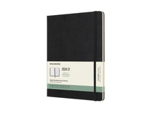 Load image into Gallery viewer, Moleskine 2020-2021 Weekly Notebook, 18 Month - Black Hard Cover