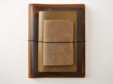 Load image into Gallery viewer, Around The World Refillable Leather Journal