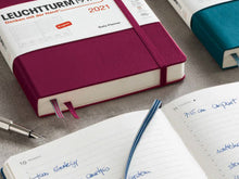 Load image into Gallery viewer, Leuchtturm 1917 Daily Planner 2021 - Port Red