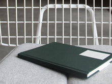 Load image into Gallery viewer, Notem EVEN Work Journal - Large Dark Green Cloth