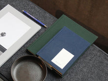Load image into Gallery viewer, Notem EVEN Work Journal - Large Dark Green Cloth