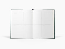 Load image into Gallery viewer, Notem EVEN Work Journal - Large Dark Green Cloth