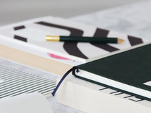 Load image into Gallery viewer, Notem EVEN Work Journal - Large Dark Green Cloth