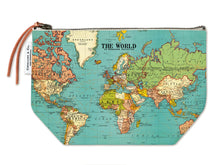 Load image into Gallery viewer, Cavallini Vintage Zipper Pouch