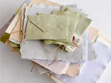 Load image into Gallery viewer, Arpa Handmade Paper Note Set of 6