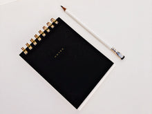 Load image into Gallery viewer, Luxe Noir To-Do Desk Pad