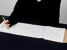 Load image into Gallery viewer, Yamazakura Accordion Notebook A4
