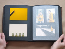 Load image into Gallery viewer, Amato 14 x 18 Handmade Italian Distressed Leather Photo Album