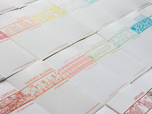 Load image into Gallery viewer, Atlanta Letterpress Library Note Set