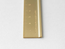 Load image into Gallery viewer, Brass Centimeter Ruler