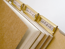 Load image into Gallery viewer, Brass Index Clips