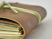 Load image into Gallery viewer, Majolica One of a Kind Leather Journal
