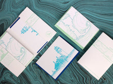Load image into Gallery viewer, Cape Cod Letterpress Library Note Set