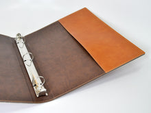 Load image into Gallery viewer, Chelsea Italian Leather 3 Ring Binder