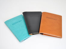 Load image into Gallery viewer, Chelsea Italian Leather Passport Cover