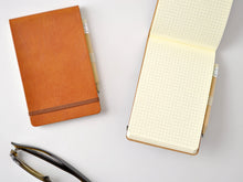 Load image into Gallery viewer, Chelsea Italian Leather Reporter Notebook