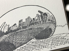 Load image into Gallery viewer, Chicago Letterpress Library Note Set