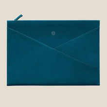 Load image into Gallery viewer, Wallaby Envelope Pouch - Petrol Blue