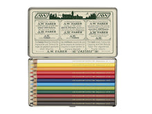 Load image into Gallery viewer, Faber Castell Polychromos 111th Anniversary Limited Edition Wood Colored Pencil Tin