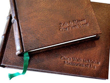 Load image into Gallery viewer, Handmade Italian Distressed Leather Journal - Deckled Pages