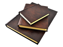 Load image into Gallery viewer, Handmade Italian Distressed Leather Journal - Deckled Pages
