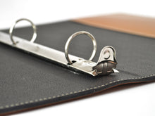 Load image into Gallery viewer, Italian Leather 3-Ring Binder