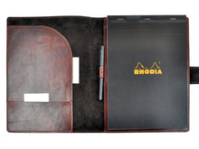 Load image into Gallery viewer, Italian Leather Luxury Portfolio