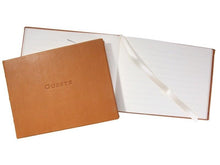 Load image into Gallery viewer, Leather Bound Guest Book