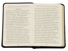 Load image into Gallery viewer, Leather Bound United States Constitution