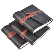 Load image into Gallery viewer, Leather Wrap Sticky Note Pad