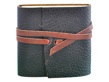 Load image into Gallery viewer, Leather Wrap Sticky Note Pad