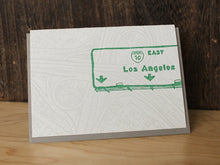 Load image into Gallery viewer, Los Angeles Letterpress Library Note Set