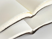 Load image into Gallery viewer, Luxury Old-World Leather Wrap Sketchbook with Amalfi Paper