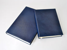 Load image into Gallery viewer, Manhattan Navy Blue Leather Journal