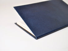 Load image into Gallery viewer, Manhattan Navy Blue Leather Journal