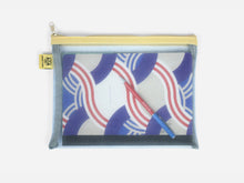 Load image into Gallery viewer, Papier Tigre Canvas Mesh Medium Pouch