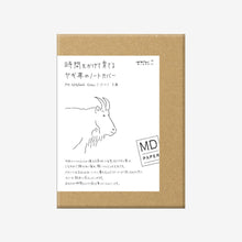 Load image into Gallery viewer, Midori MD Notebook A6 Goat Leather Cover