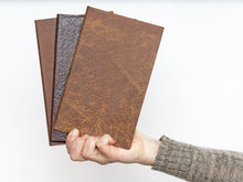 Load image into Gallery viewer, Minimalist Rustic Leather Journal