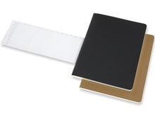 Load image into Gallery viewer, Moleskine Subject Cahier Journals Set of 2 - Black / Red