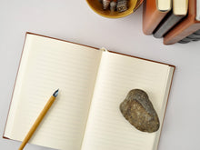 Load image into Gallery viewer, Sag Harbor Luxury Leather Bound Journal - Black