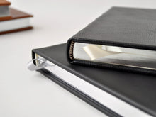 Load image into Gallery viewer, Sag Harbor Luxury Leather Bound Journal - Black