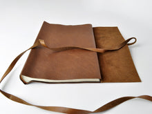 Load image into Gallery viewer, Santa Fe Leather Photo Album With Slip-In Sleeves