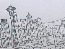 Load image into Gallery viewer, Seattle Letterpress Library Note Set