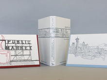 Load image into Gallery viewer, Seattle Letterpress Library Note Set