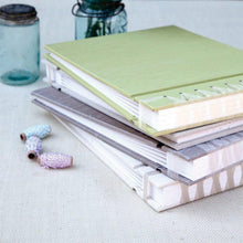 Load image into Gallery viewer, Silk Bound Paper Page Album - Chocolate