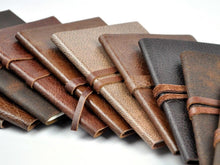 Load image into Gallery viewer, Slim Flexi Leather Pocket Journal