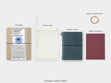 Load image into Gallery viewer, TRAVELER'S Notebook Passport Size - Navy Blue